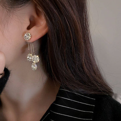 Lumin Bloom Zirconia Hypoallergenic Earrings Product Image 04
