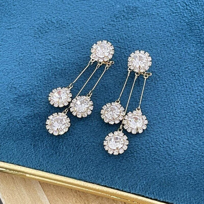 Lumin Bloom Zirconia Hypoallergenic Earrings Product Image 08