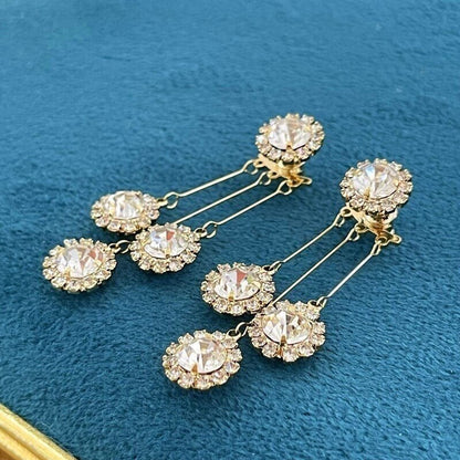 Lumin Bloom Zirconia Hypoallergenic Earrings Product Image 09