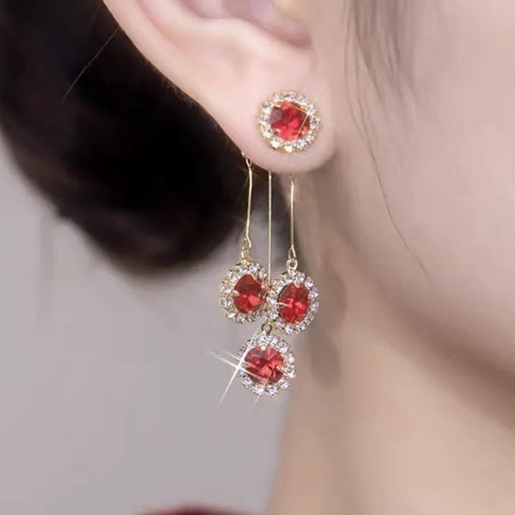 Lumin Bloom Zirconia Hypoallergenic Earrings Product Image 11