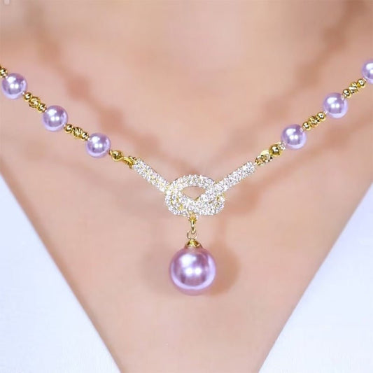 Luminous Pearl Accent Necklace Product Image 01