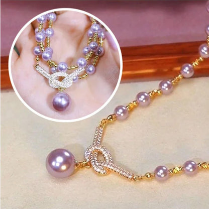 Luminous Pearl Accent Necklace Product Image 03