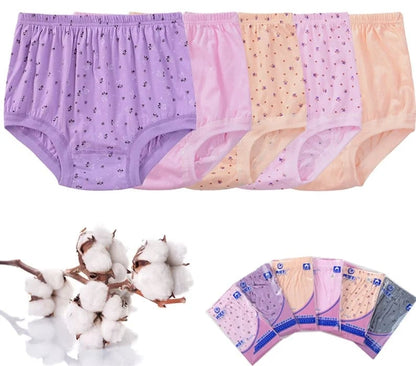 Luna Pure Cotton High Waist Briefs Product Image 02