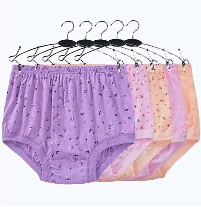 Luna Pure Cotton High Waist Briefs Product Image 03