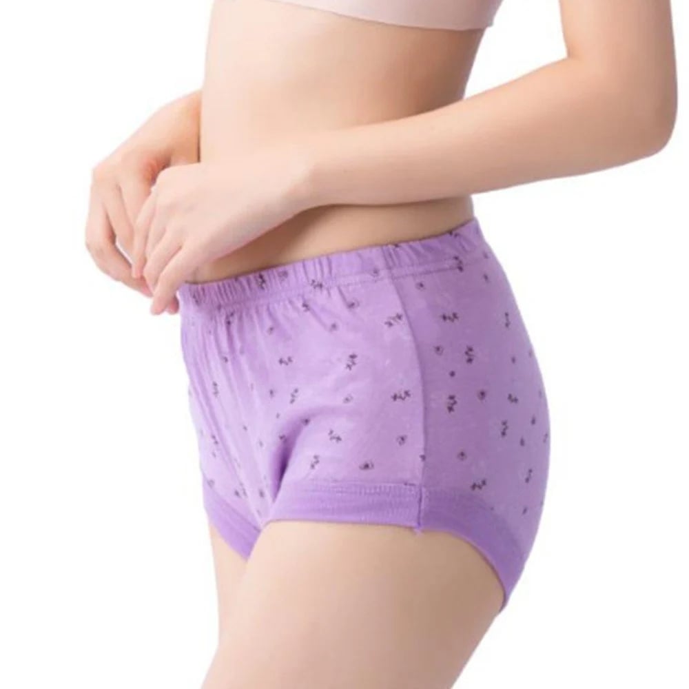 Luna Pure Cotton High Waist Briefs Product Image 06