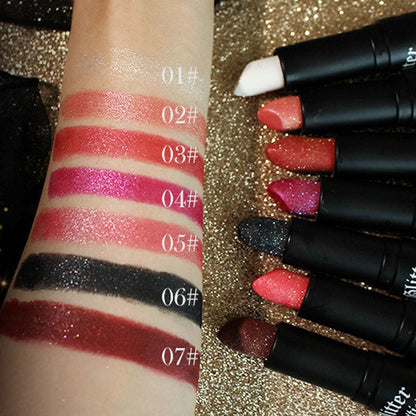 Lunara Matte Waterproof Sparkle Lipstick Product Image 06