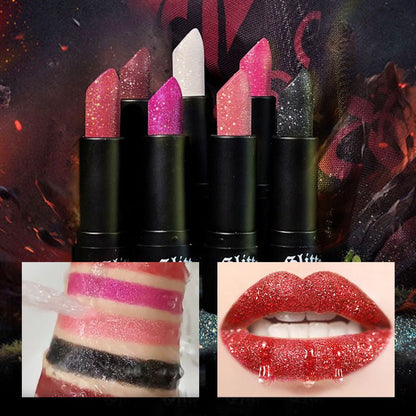 Lunara Matte Waterproof Sparkle Lipstick Product Image 07