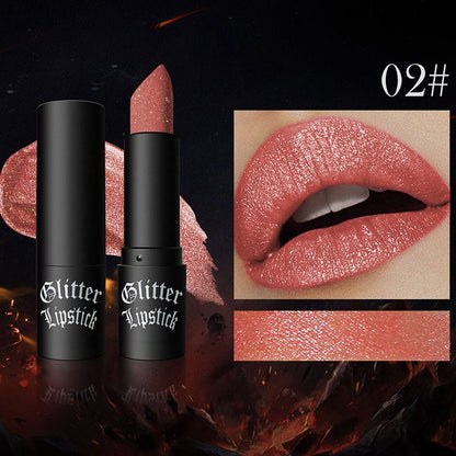 Lunara Matte Waterproof Sparkle Lipstick Product Image 09