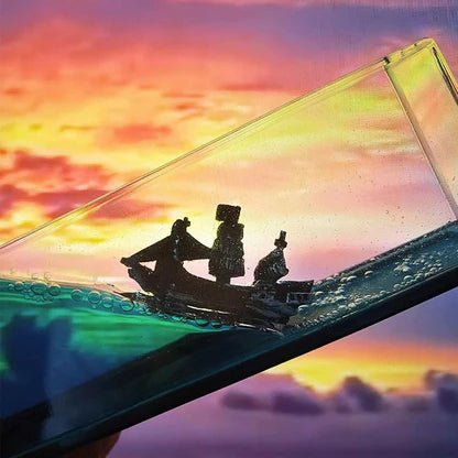 Lunawave Ship Motion Decor Acrylic Desk Accent Product Image 04