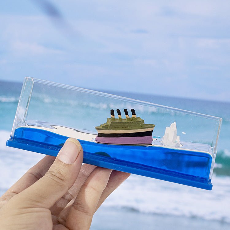 Lunawave Ship Motion Decor Acrylic Desk Accent Product Image 09