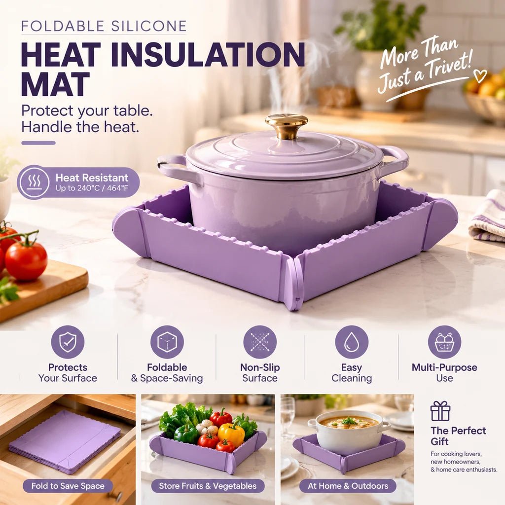 Magnetic Folding Silicone Trivet Product Image 02