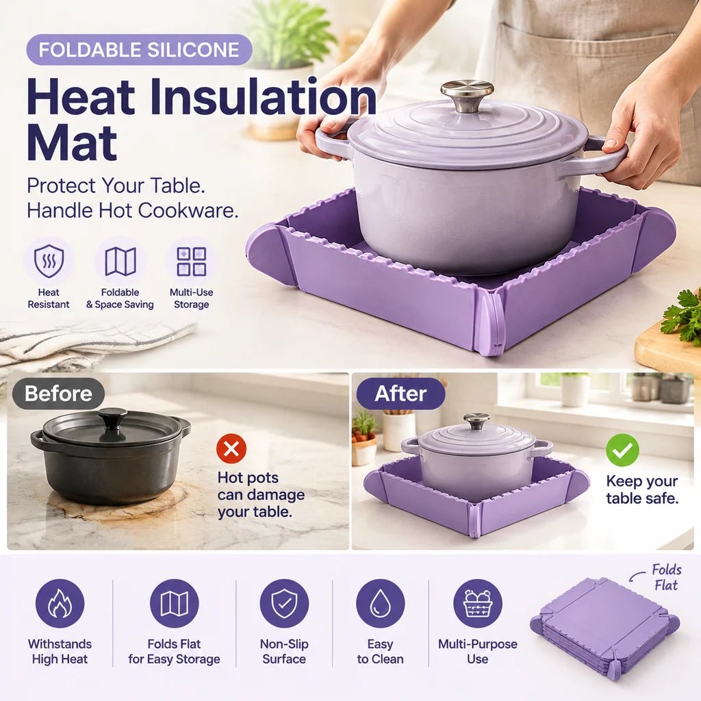 Magnetic Folding Silicone Trivet Product Image 06