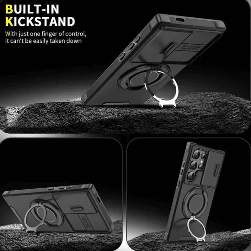 Magnetic Grip Ring Stand Samsung Case Product Image 03