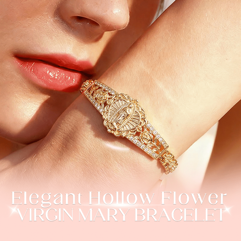 Marian Medallion Gold Tone Filigree Bracelet Product Image 02