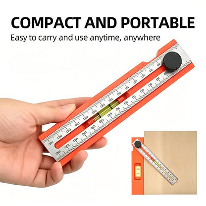 Markright Compact Aluminum Level Ruler Product Image 01