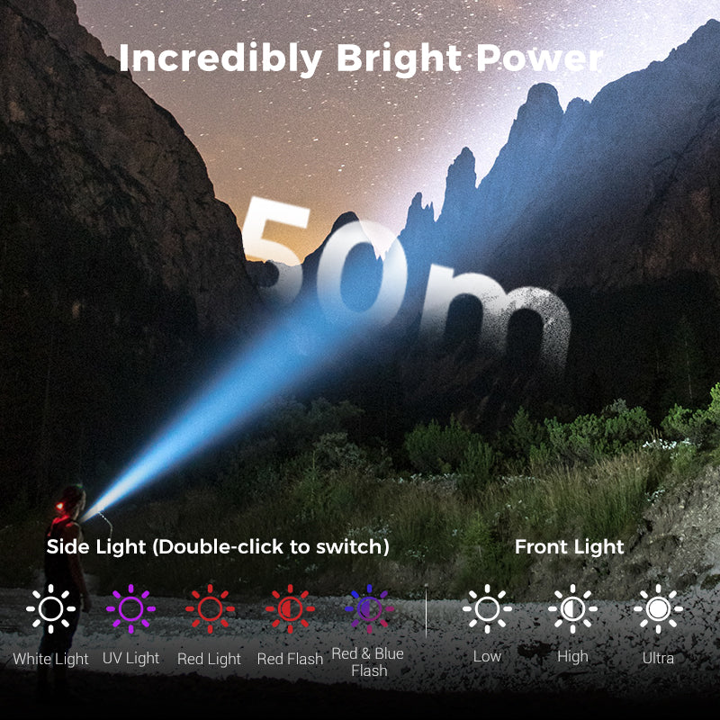 Maven Rechargeable Mini Flashlight Aluminum Edc Light Product Image 04