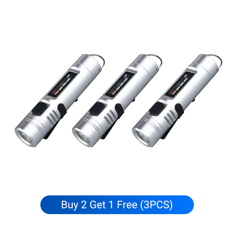 Maven Rechargeable Mini Flashlight Aluminum Edc Light Product Image 11