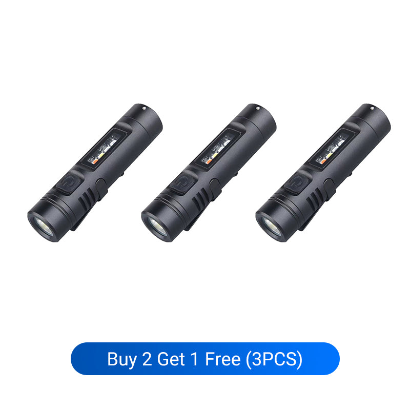 Maven Rechargeable Mini Flashlight Aluminum Edc Light Product Image 12