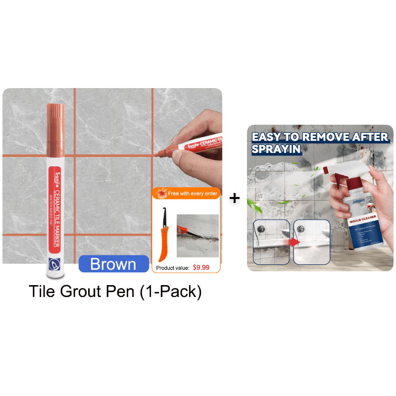 Mendline Grout Color Repair Pen Product Image 14