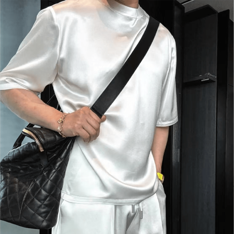 Metro Mens Short Sleeve Lounge Set Product Image 06