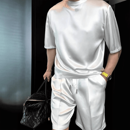 Metro Mens Short Sleeve Lounge Set Product Image 08