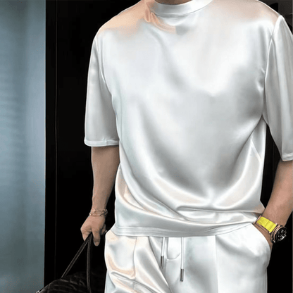 Metro Mens Short Sleeve Lounge Set Product Image 09