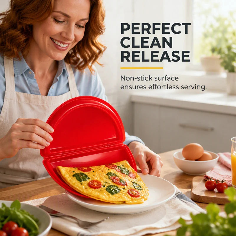 Microwave Egg Cooker Omelet Maker Product Image 02