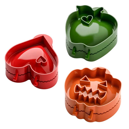 Mini Pie Mold Apple Pumpkin Heart Product Image 01