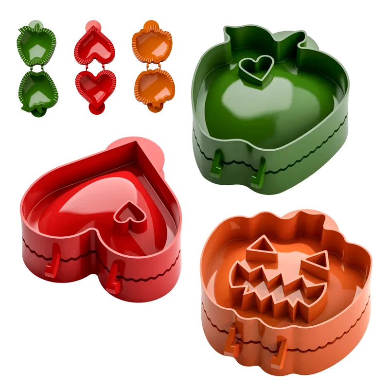 Mini Pie Mold Apple Pumpkin Heart Product Image 03