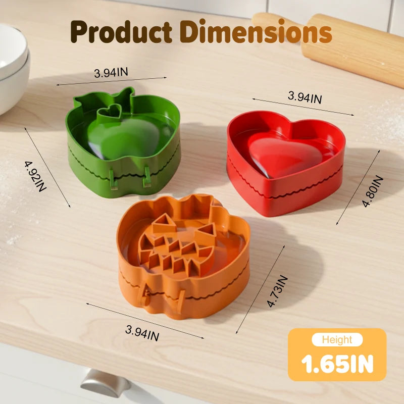 Mini Pie Mold Apple Pumpkin Heart Product Image 08