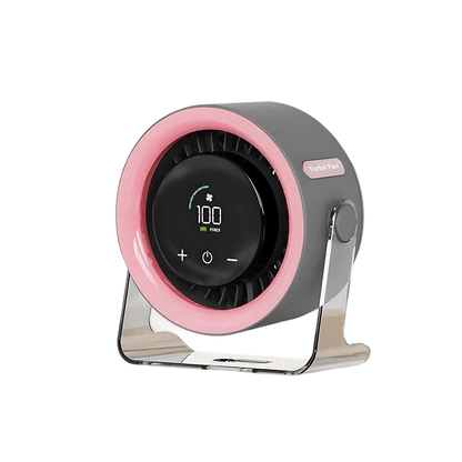 Mira Adjustable Mini Desk Fan Touch Display Product Image 10