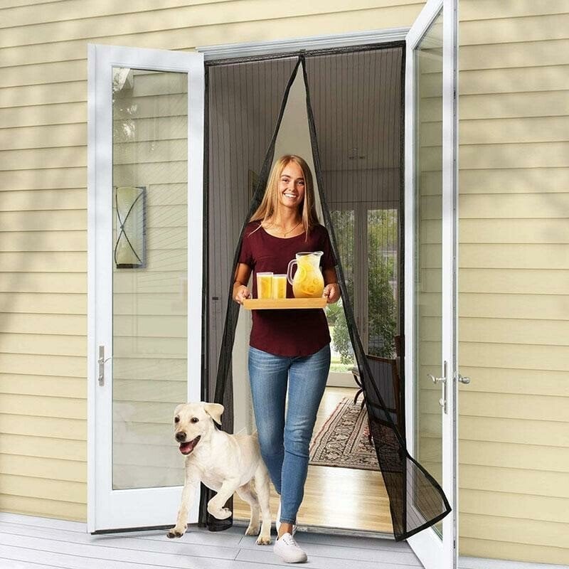 Mira Magnetic Mesh Door Screen Bug Barrier Product Image 02
