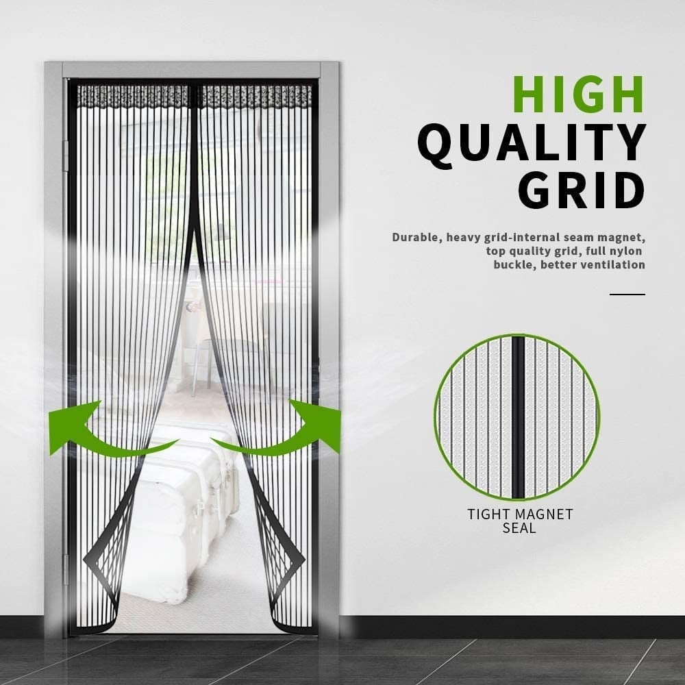 Mira Magnetic Mesh Door Screen Bug Barrier Product Image 03
