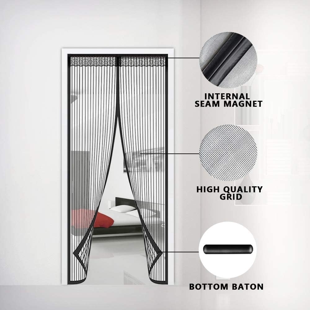 Mira Magnetic Mesh Door Screen Bug Barrier Product Image 06