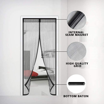 Mira Magnetic Mesh Door Screen Bug Barrier Product Image 06