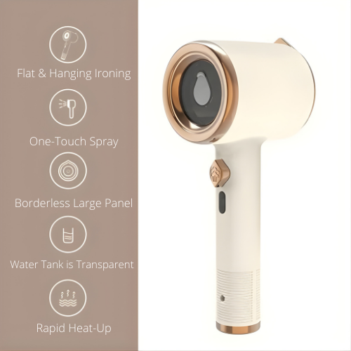 Mira Portable Steam Iron Dual Mode Travel Wrinkle Care Product Image 02