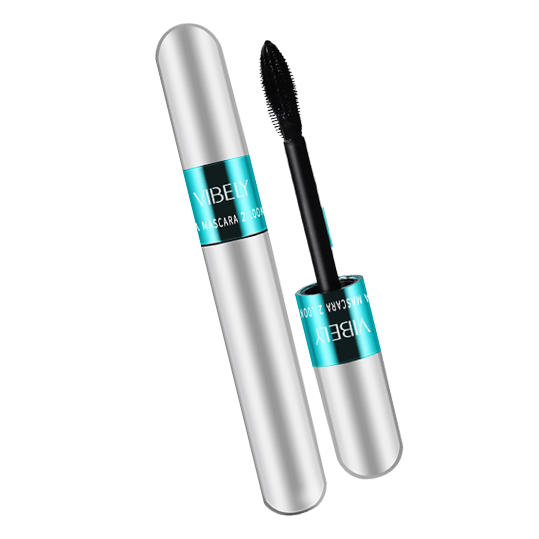 Mira Waterproof Black Silk Fiber Mascara Duo Product Image 02