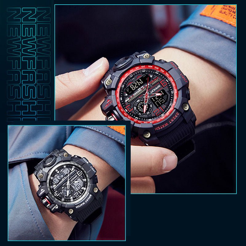 Morrow Mens Water Resistant Multifunction Watch Product Image 02