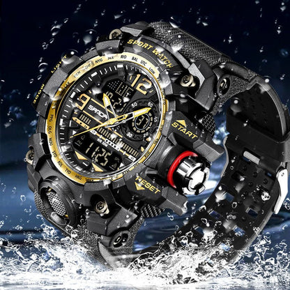 Morrow Mens Water Resistant Multifunction Watch Product Image 03