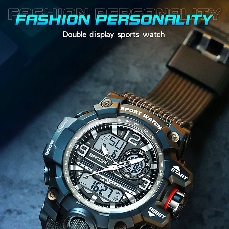 Morrow Mens Water Resistant Multifunction Watch Product Image 05