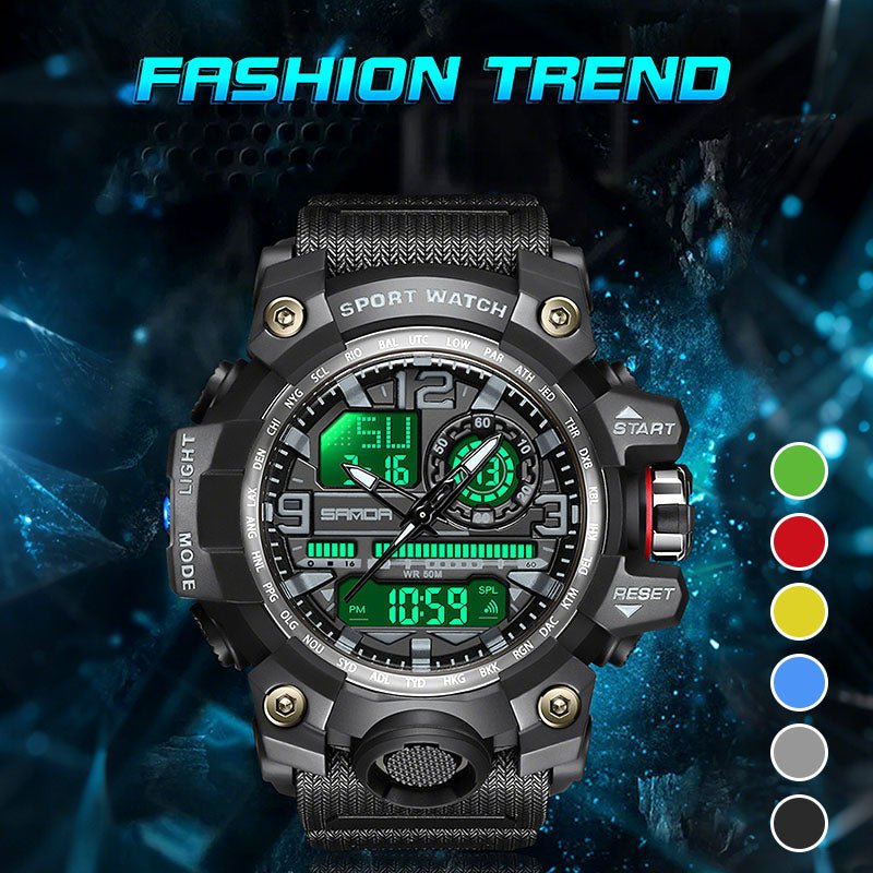 Morrow Mens Water Resistant Multifunction Watch Product Image 07