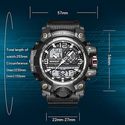 Morrow Mens Water Resistant Multifunction Watch Product Image 08