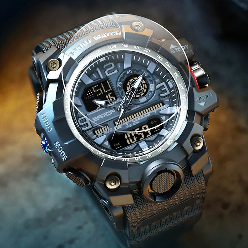 Morrow Mens Water Resistant Multifunction Watch Product Image 09