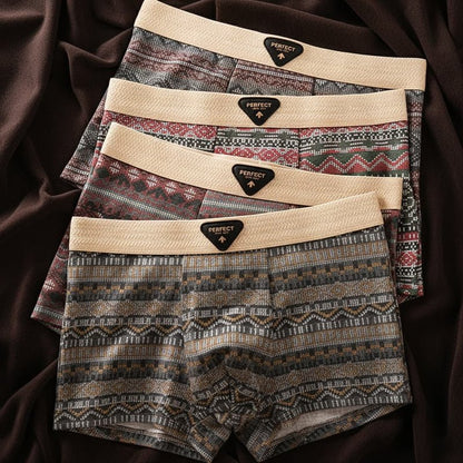 Mosaic Organic Cotton Boxer Briefs Product Image 02