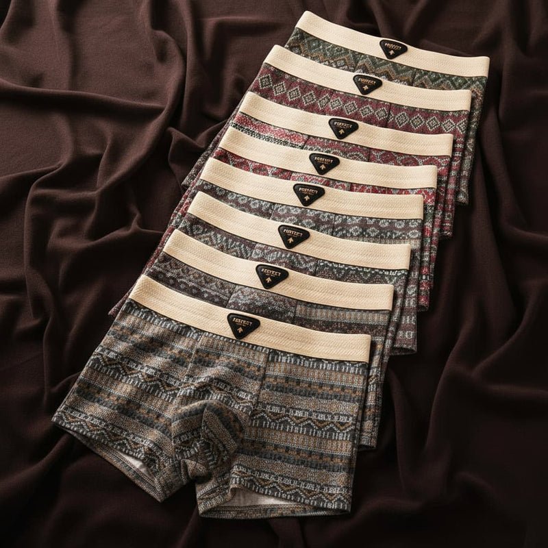 Mosaic Organic Cotton Boxer Briefs Product Image 05
