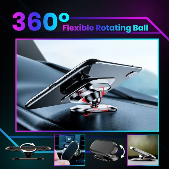 Motiondock 360 Magnetic Car Phone Mount Product Image 02