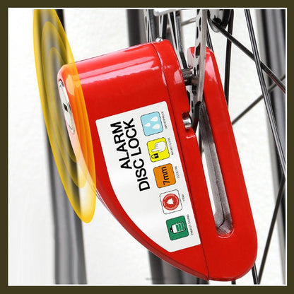 Motorcycle Alarm Disc Lock Alloy Security Pin Product Image 04