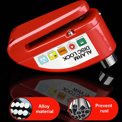 Motorcycle Alarm Disc Lock Alloy Security Pin Product Image 09