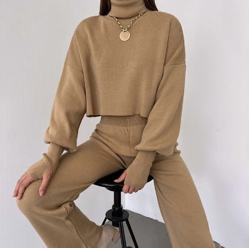 Nadia Turtleneck Knit Lounge Set Product Image 09