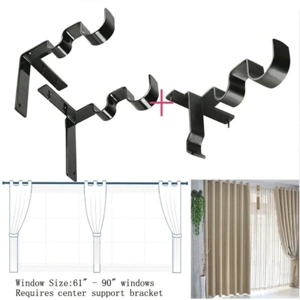 Nestgrip No Drill Curtain Rod Brackets Product Image 06